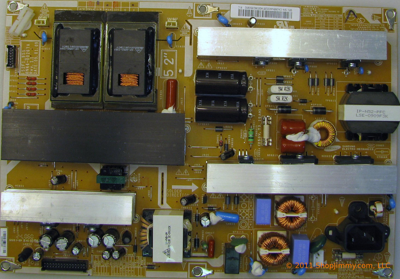 Samsung BN44-00267A (IP-321609A, I52F1_9SS) Power Supply / Backlight Inverter