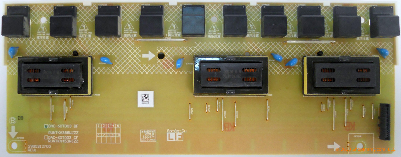 Sharp RUNTKA388WJZZ (DAC-60T003 BF) Backlight Inverter