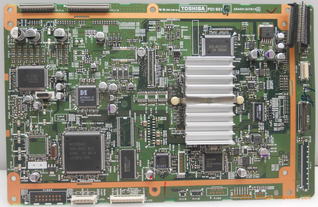 Toshiba PD1901G (PD1901, A5A001247010) Signal Board