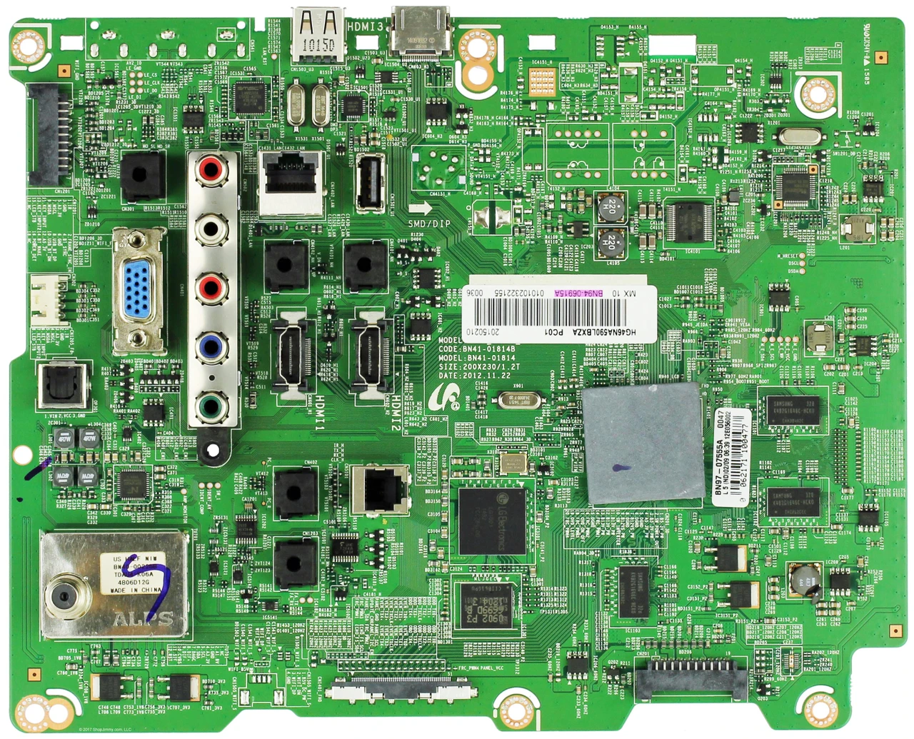 Samsung BN94-06915A Main Board for HG46NA590LBXZA (Version UD03)