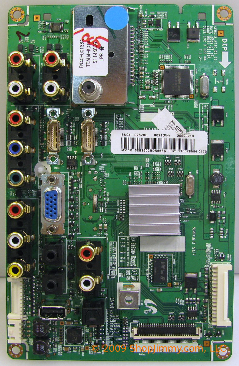 Samsung BN94-02679D (BN41-01181A) Main Board for LN32B360C5DXZA