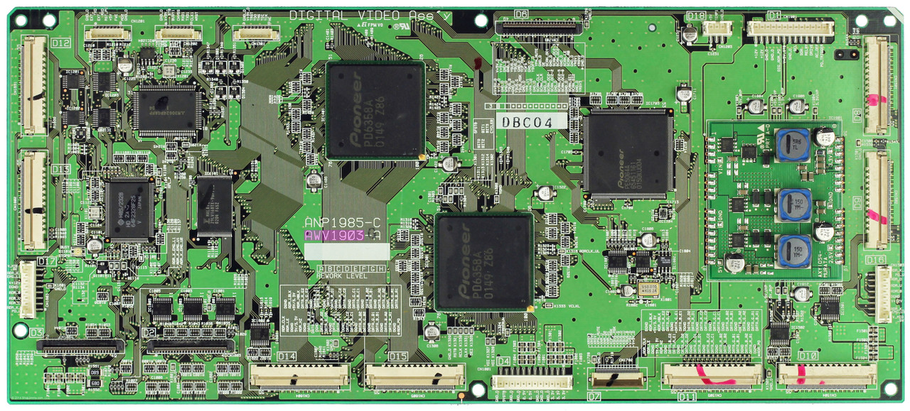 Pioneer AWV1903 (ANP1985-C) Digital Video Assembly