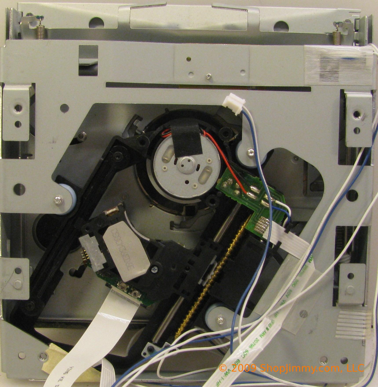 Audiovox TD-S208S-65-G DVD Player Assy