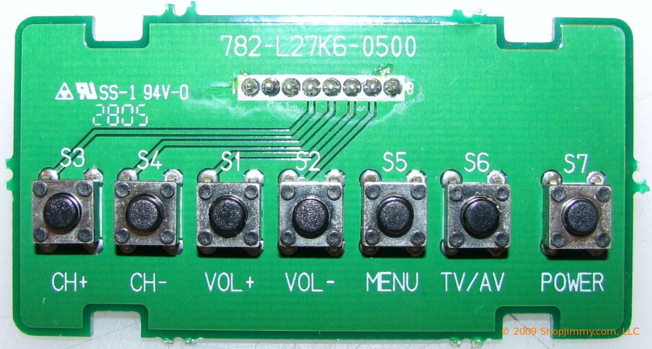 Polaroid 667-L27K6-05 (782-L27K6-0500) Keyboard Controller