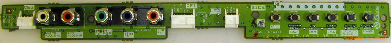 Mitsubishi 934C334001 (G212A02601) Side AV/Key Controller