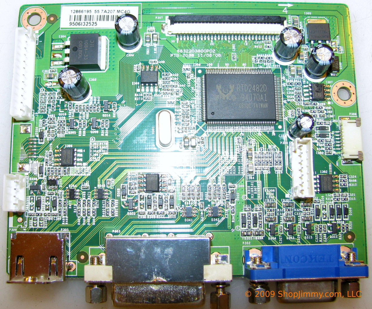 Acer 55.7A207.MC4G (6832203800P02, PTB-2038) Main Board for H233H