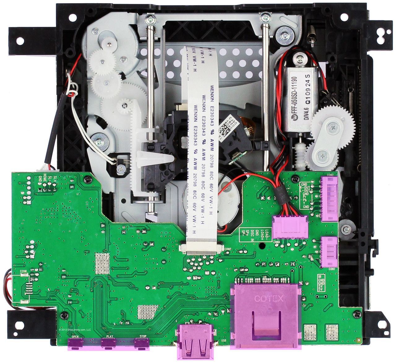 E-Motion DL-08HA-00-044 DVD Player Assembly (Region 2) Version 7