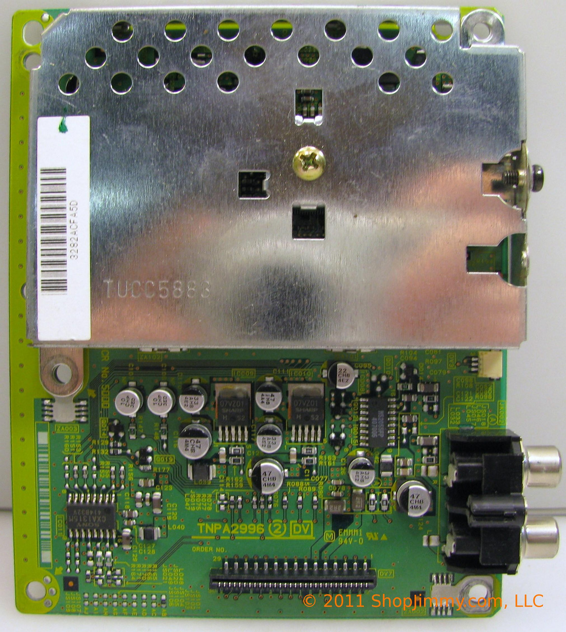 Panasonic TZTNP0101HYK (TNPA2996AB) DV Board