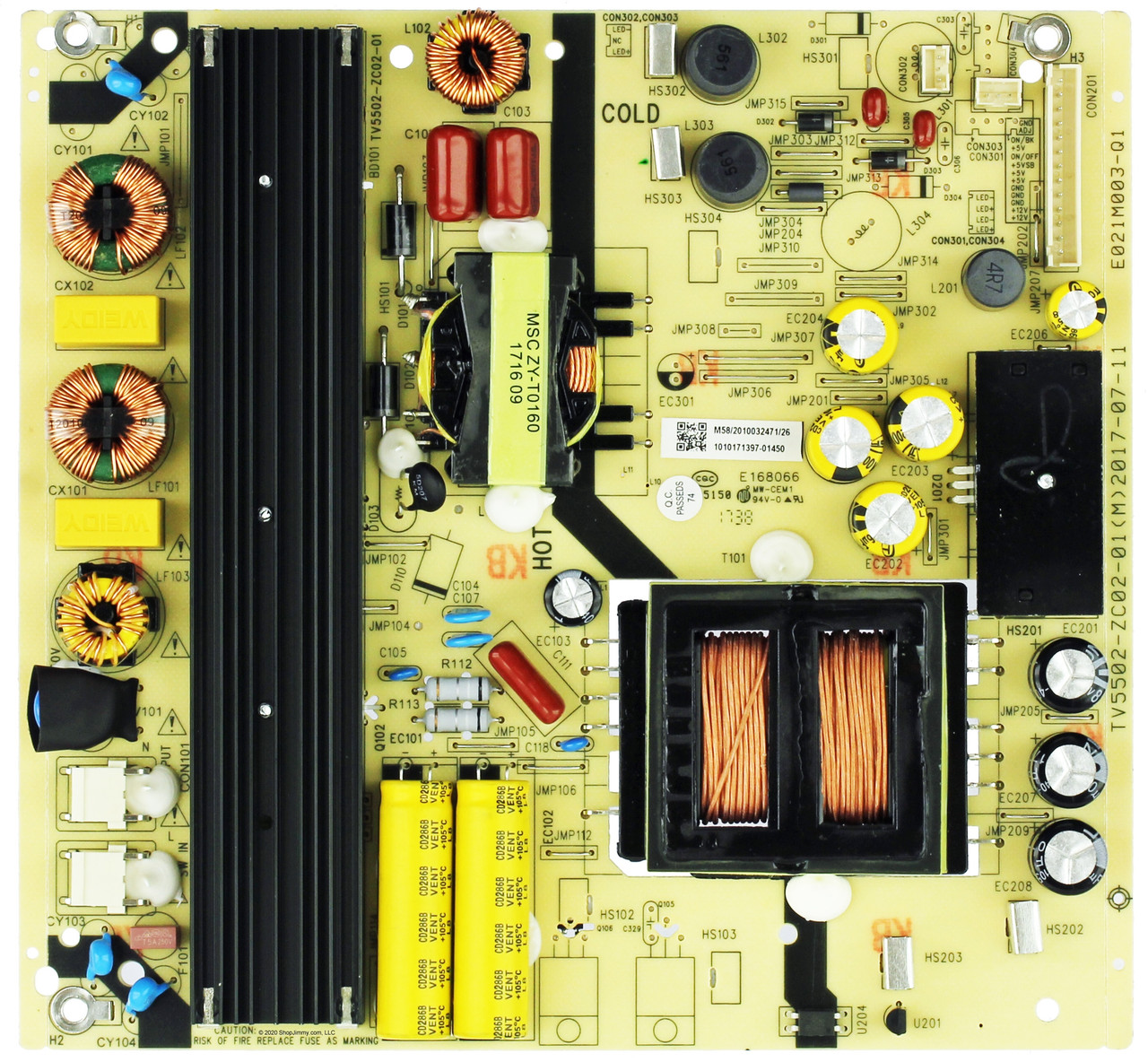 JVC Power Supply Board for LT-55MA877