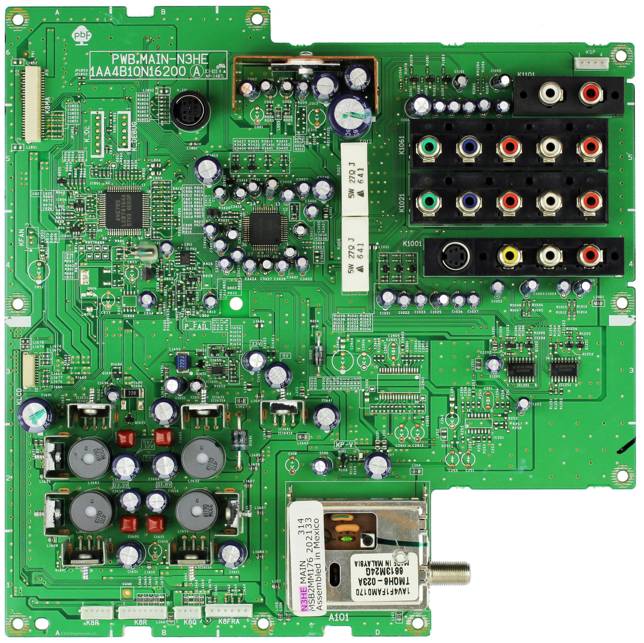 Sanyo N3HE (1AA4B10N16200) Main Board for P32746-00
