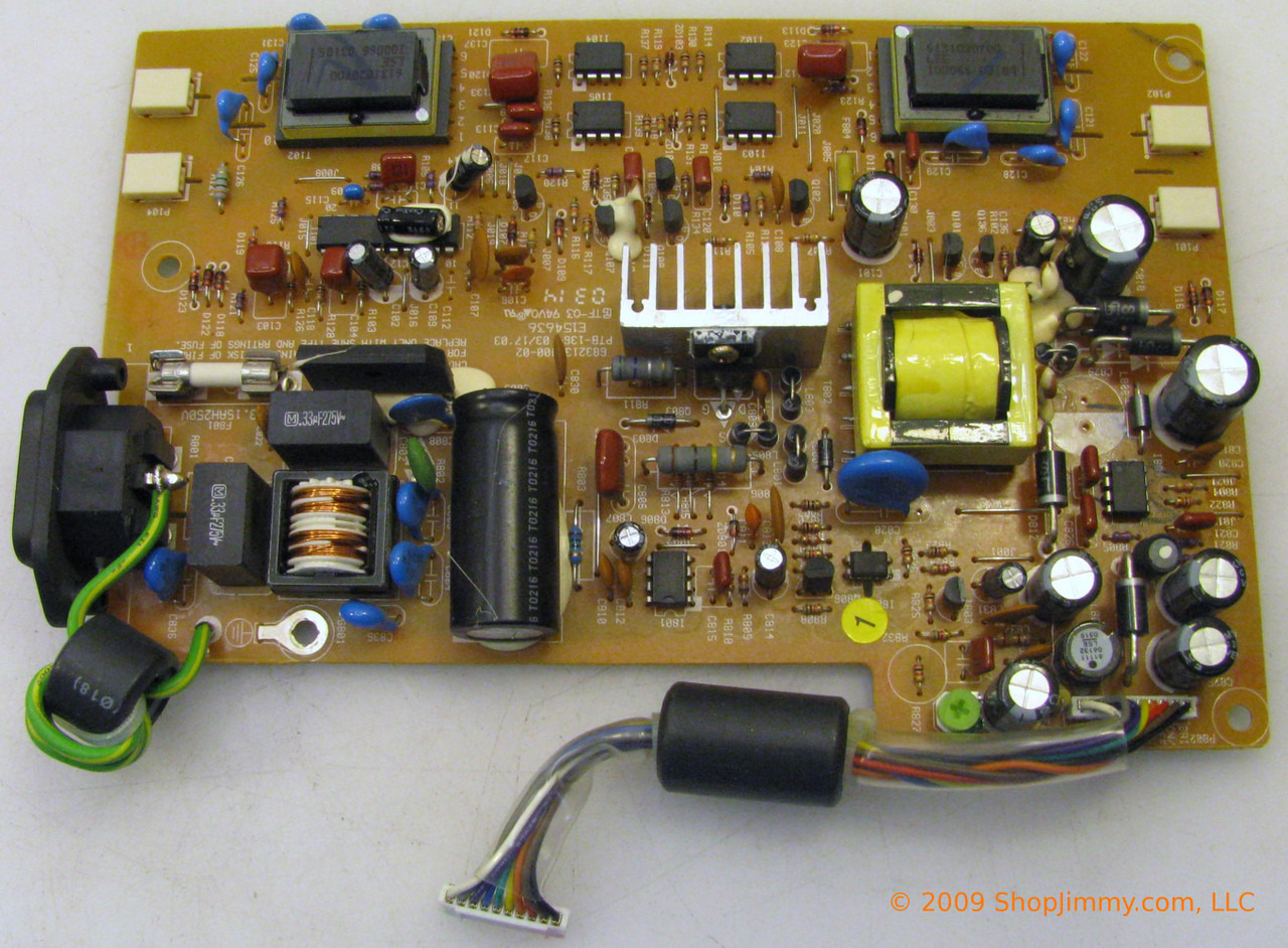 NEC 3613C8B0608 (PTB-1364, E154636) Power Supply for LCD1912