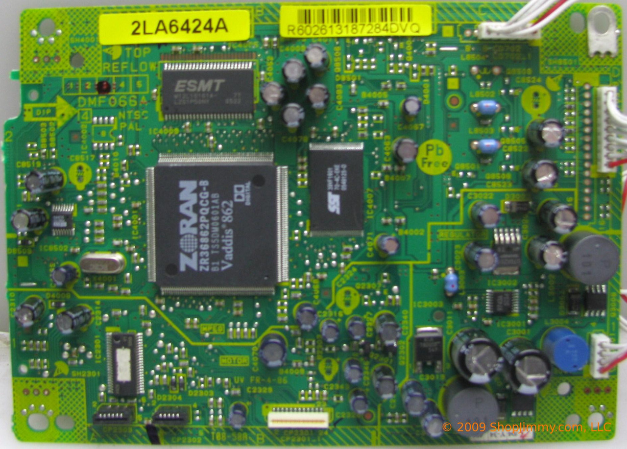 Sharp A5X504GDH0 (DMF066A, 2LA6424A) Digital PCB Assy