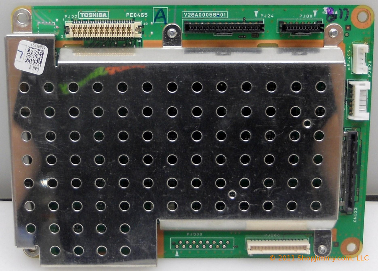 Toshiba PE0465A (PE0465, V28A00058501) Signal Board