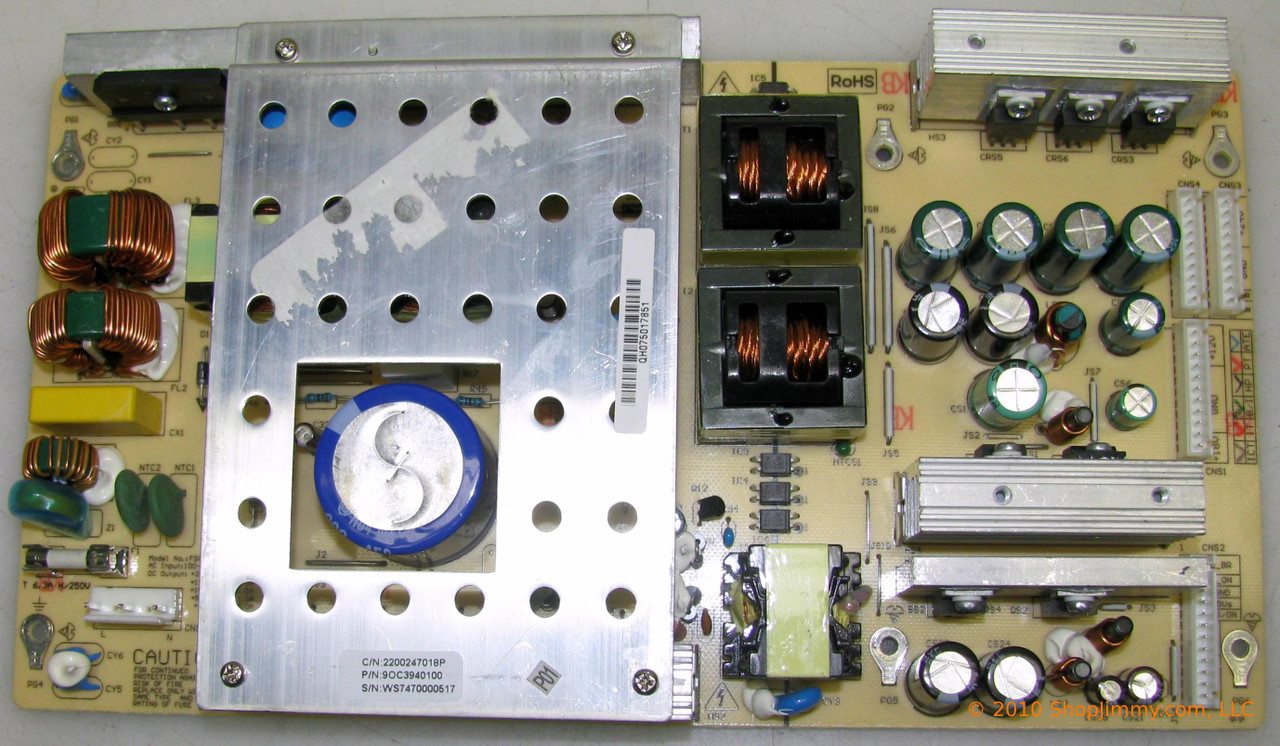 ViewSonic 9OC3940100 (FSP394-5F01) Power Supply for N4785P