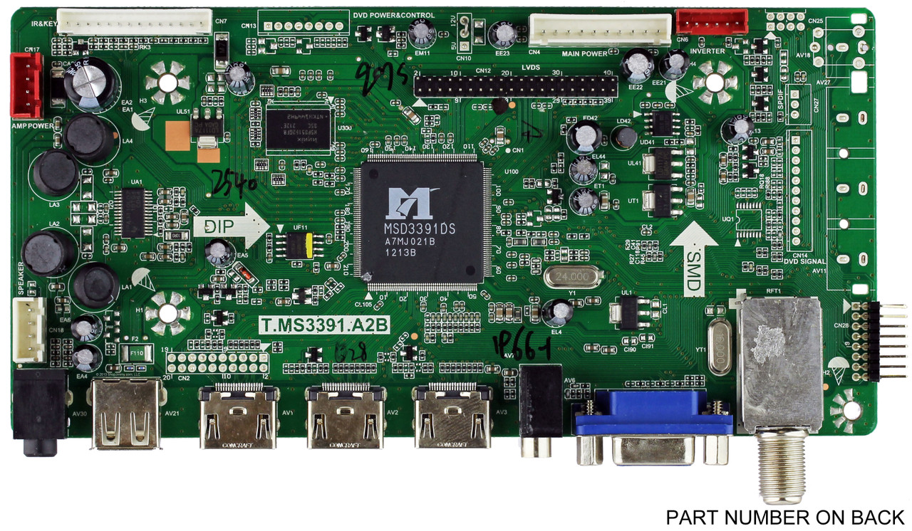 Sceptre 1B2E1966 Main Board for X405BV-FHD Version 2