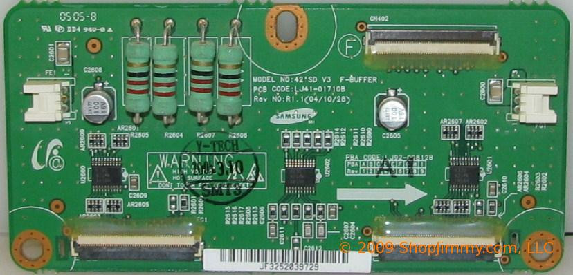Samsung LJ92-00812B F Buffer Board