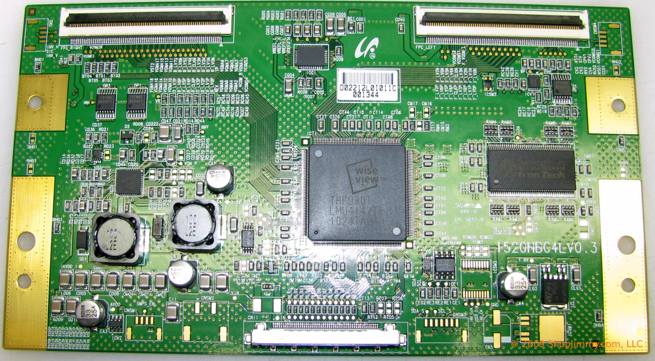 Samsung LJ94-02212L T-Con Board for LH52BPULBC/ZA