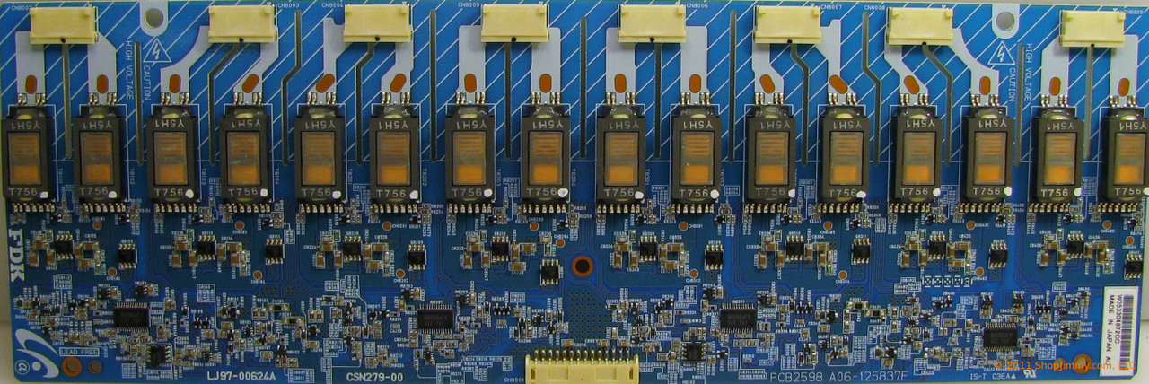 Samsung LJ97-00624A (CSN279-00, PCB2598) Backlight Inverter