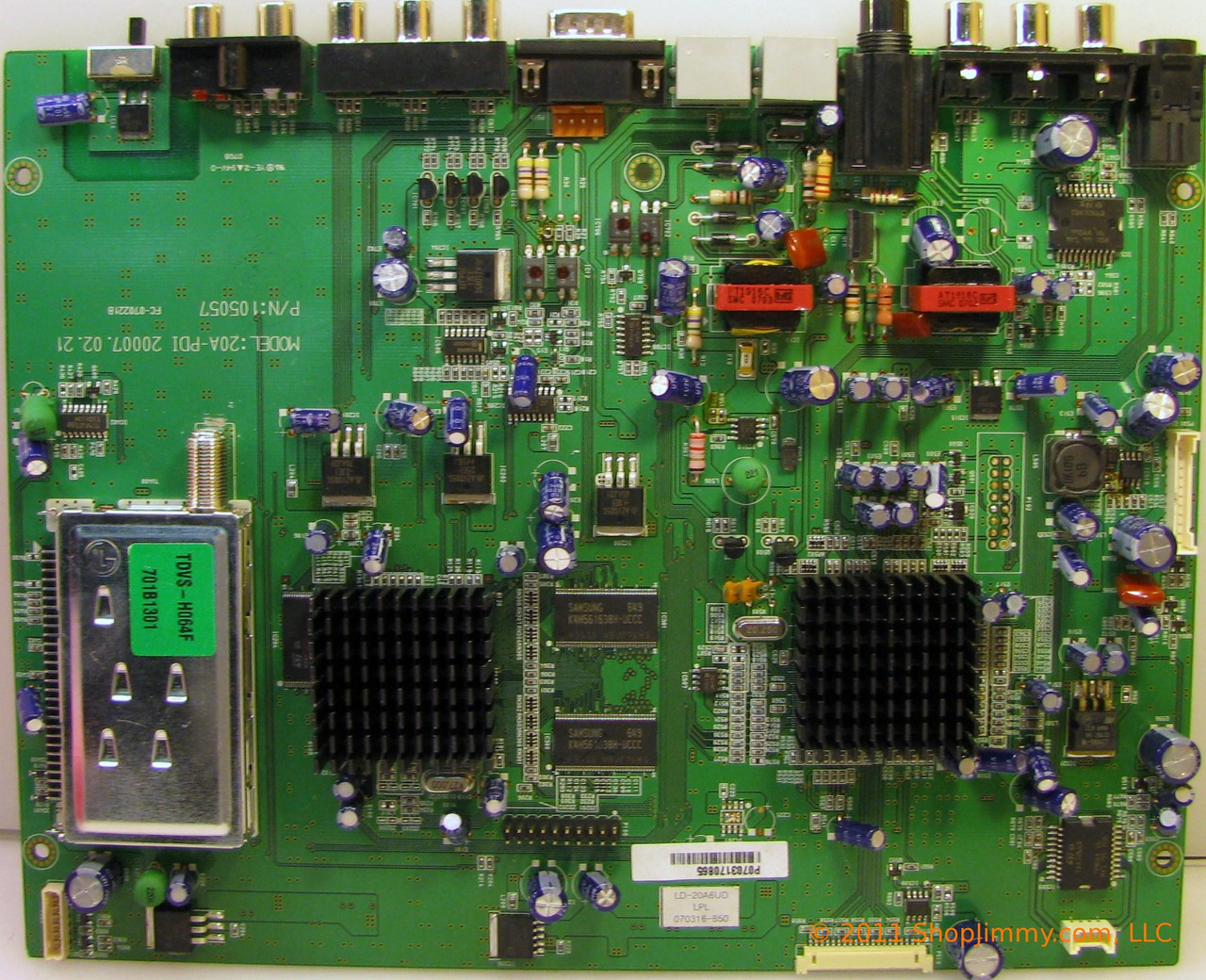 PDI LD-20A6UD (P0703170865, 105057, 070316-850) Main Board