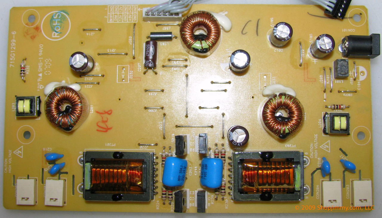 HP ADTV942MH1P (715G1299-6) Power Supply / Backlight Inverter