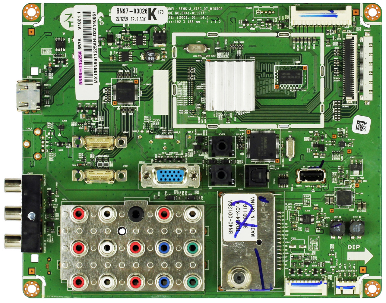 Samsung BN96-11525A Main Board for LN32B540P8DXZA