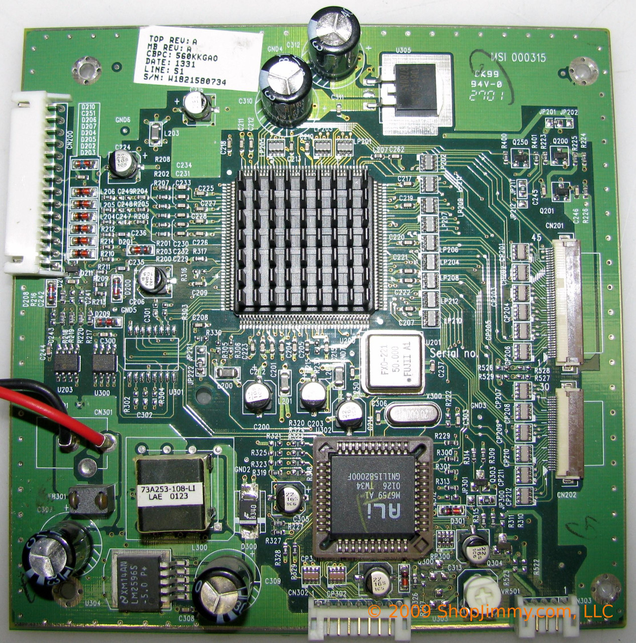Envision CBPC560KKGA0 (MSI 000315) Main Board for EN-LM500