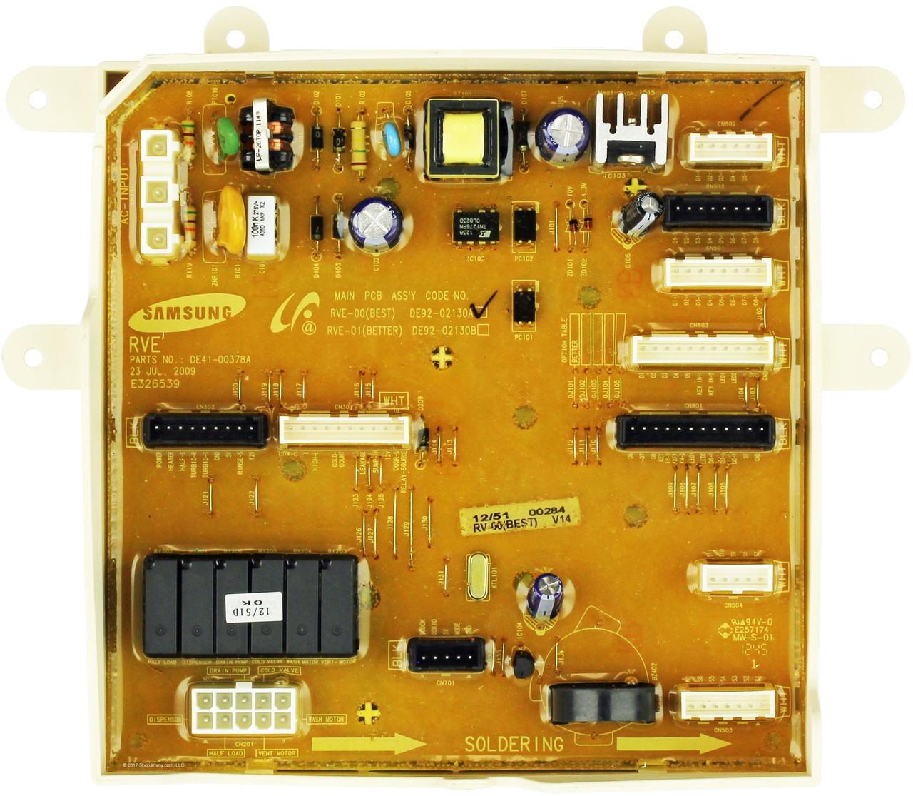 Samsung DD92-00008A Dishwasher Assembly PCB Main