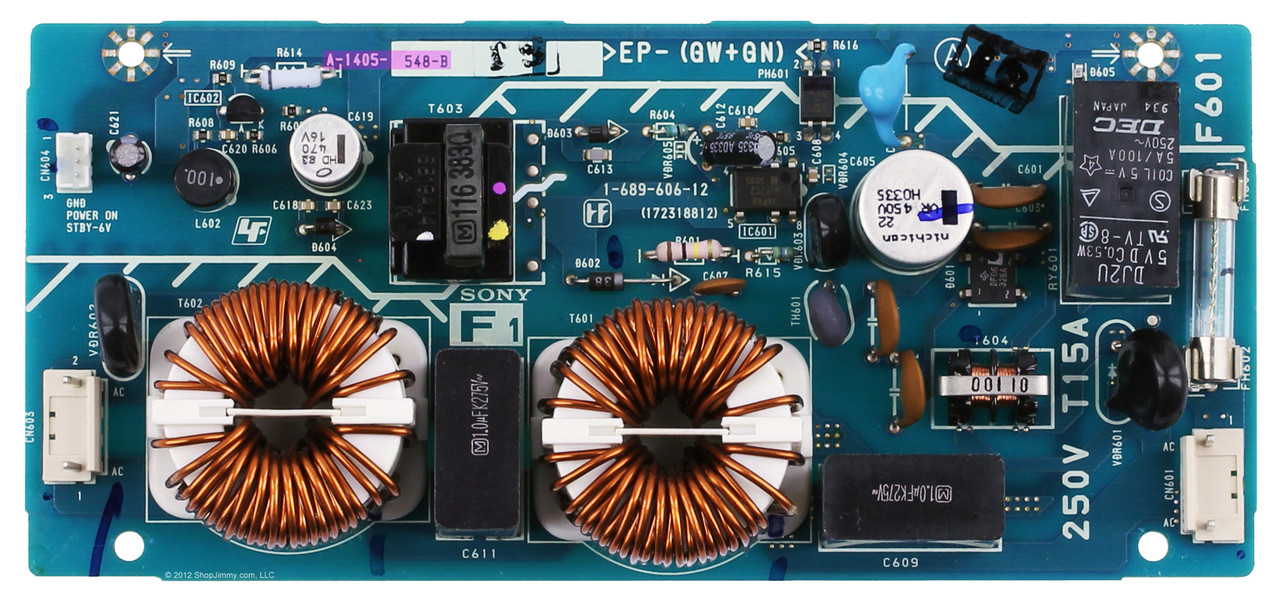 Sony A-1405-548-B F1 Board for PDM-6110