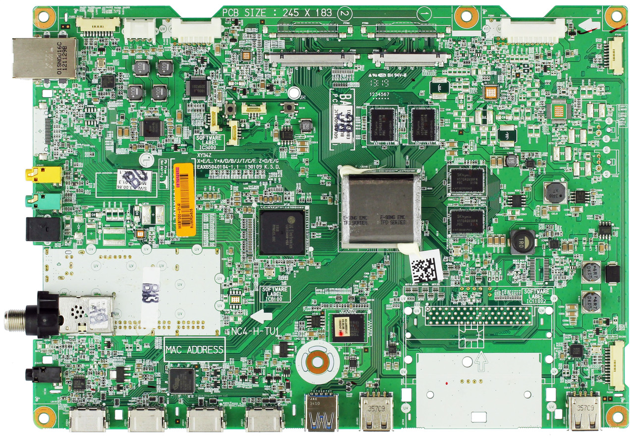 LG EBT62529302 (EAX65040104-1.1) Main Board for 60LA8600-UC