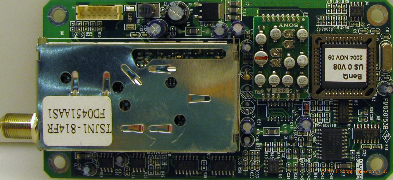BenQ 54.M2201.001 (PM820153B) Tuner Board