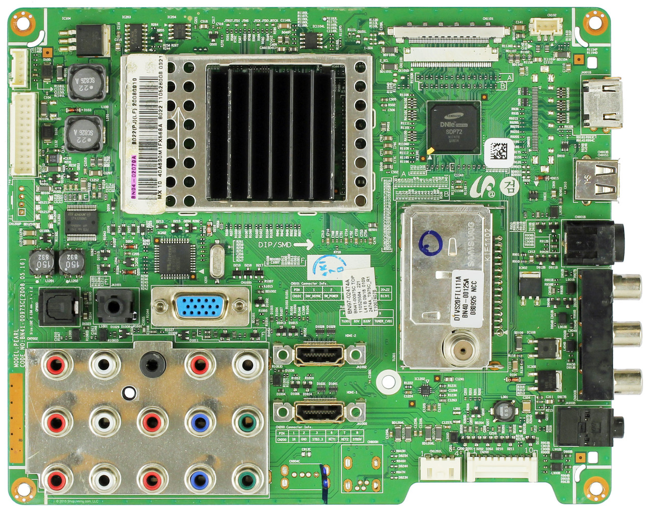 Samsung BN94-02079A Main Board for LN40A630M1FXZA