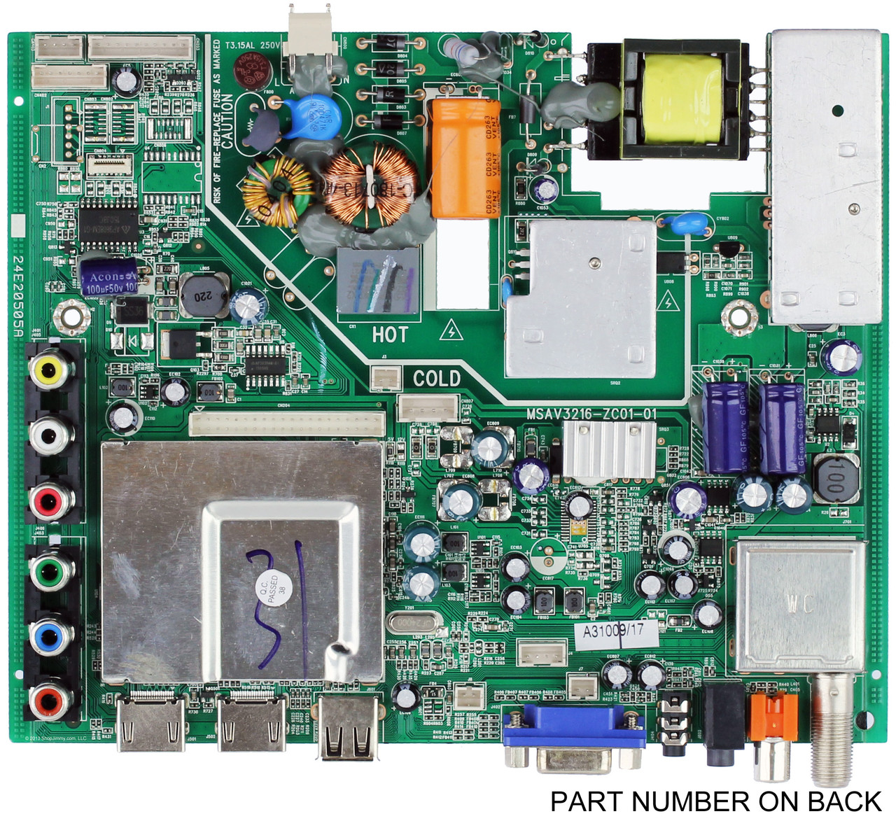 Westinghouse 2C.35003.AMT Main Board for LD-2480