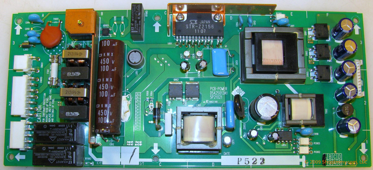 Pioneer 5P21021 (05A25013A1) Power Supply for PDU-50WX2