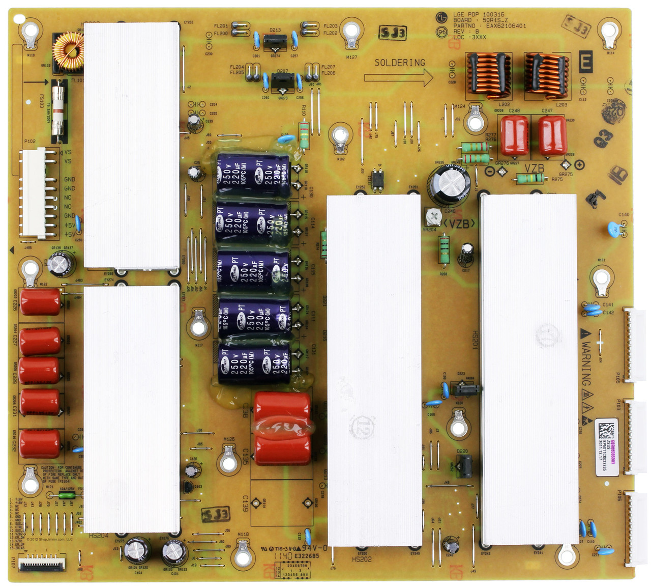 LG EBR66585301 (EAX62106401) ZSUS Board