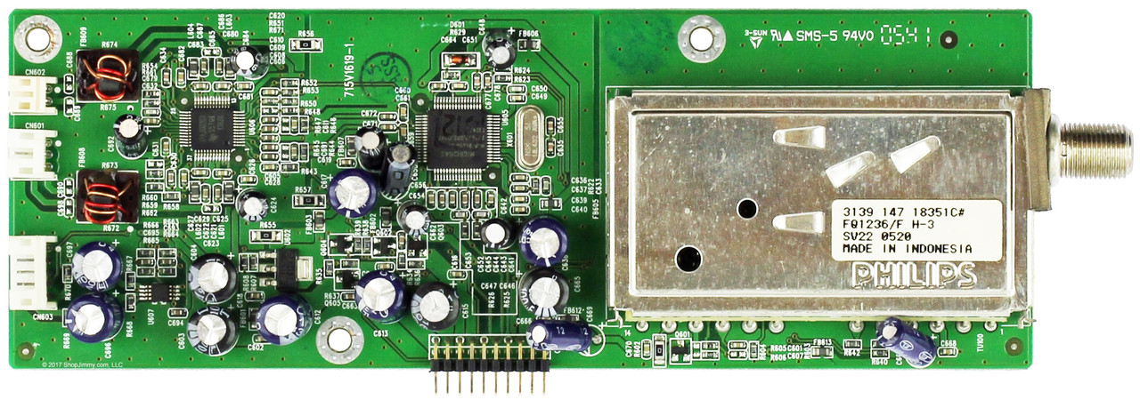 AOC 715V1619-1 Tuner Board for LV20S431