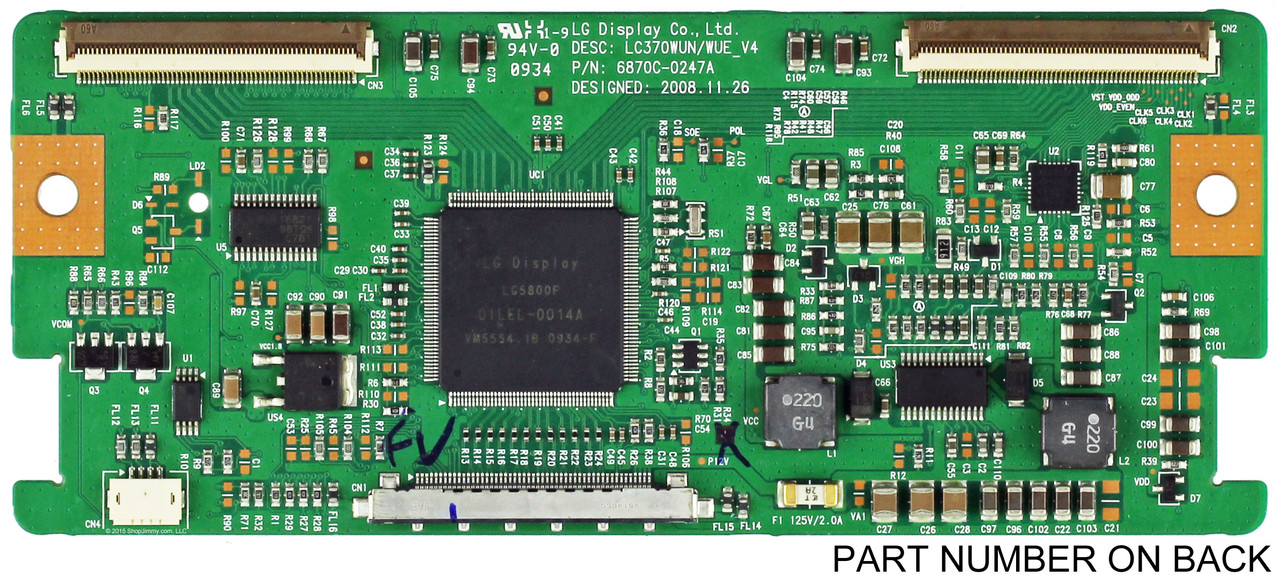 LG Philips 6871L-1565A (6870C-0247A) T-Con Board
