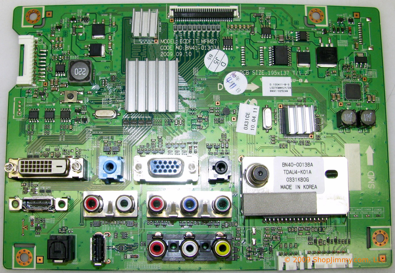 Samsung BN91-02524N (BN41-01303A) Main Board for P2770HD