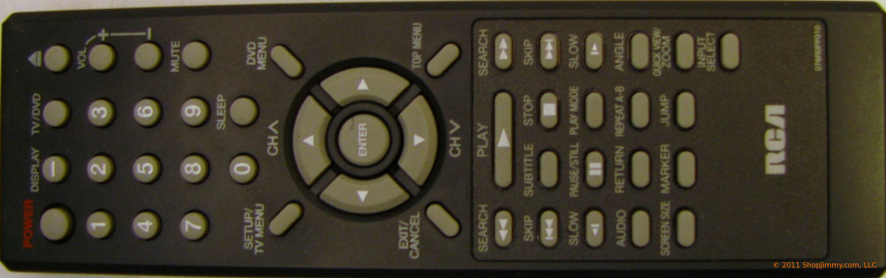 RCA 274930 (076R0PF010) Remote Control