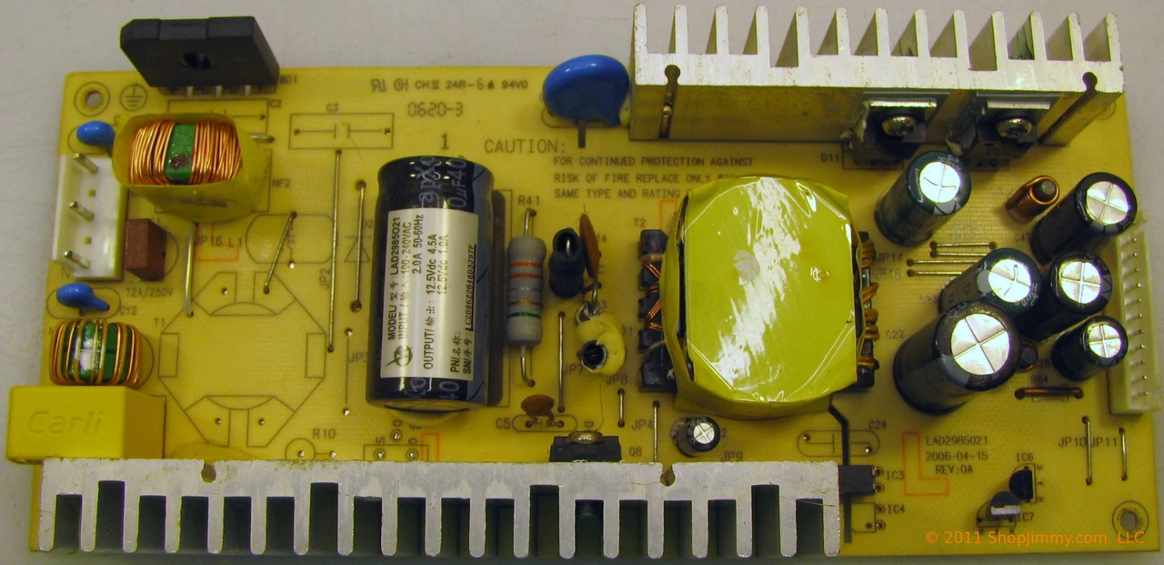 Akai LAD2985021 Power Supply for CFTD2011