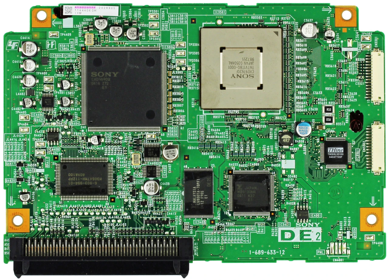 Sony A-1302-311-F (1-689-633-12, 11646DE0H) DE2 Board