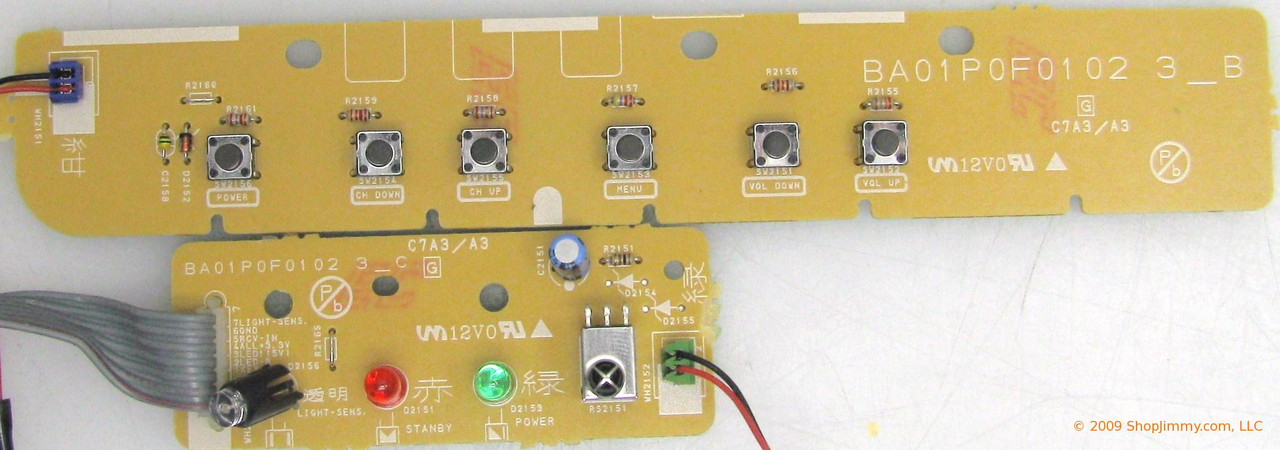 P&F A01Q0MJC-001-FNIRJN (BA01P0F01023_B) Key Controller Board