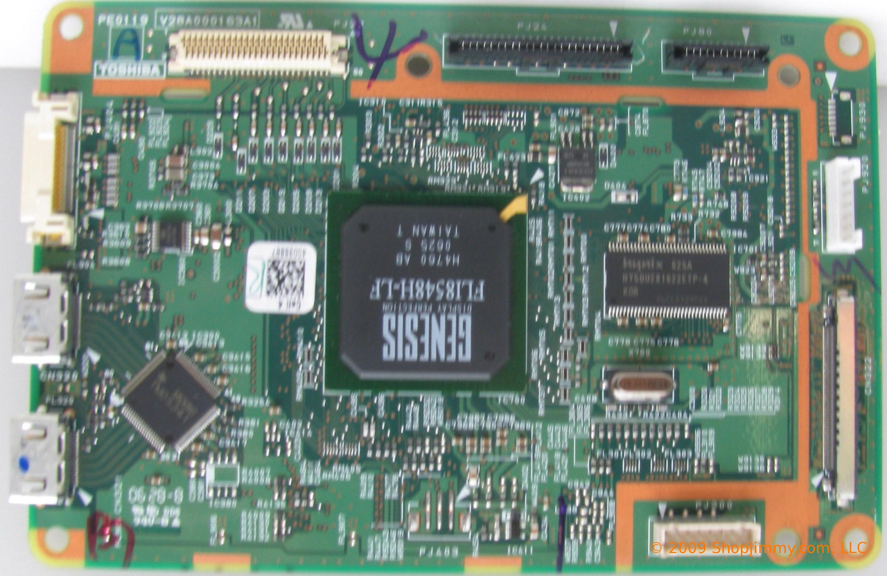 Toshiba 75003737 (PE0119A, V28A000163A1) Signal Board