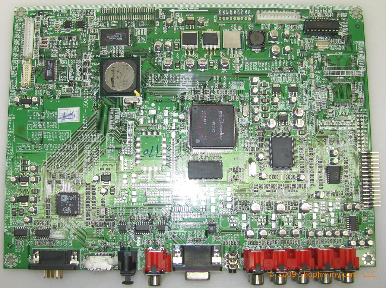 Akai 771E42AA02-01 (E3761-050020) Main Board for PDP4216M