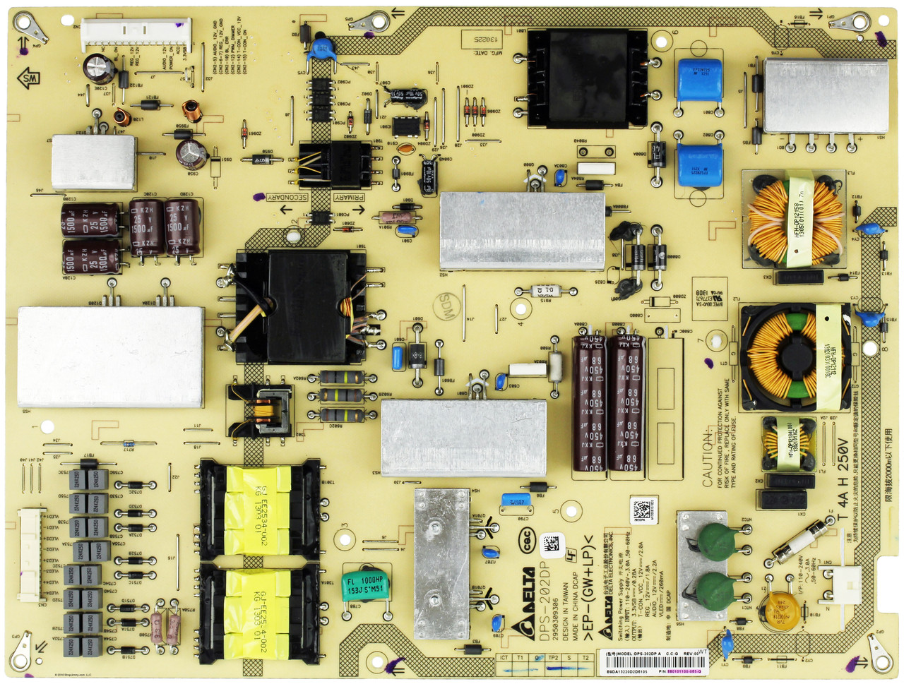 Sony 1-895-315-11 (880101100-065-G) GE60 Power Supply for KDL-60EX645