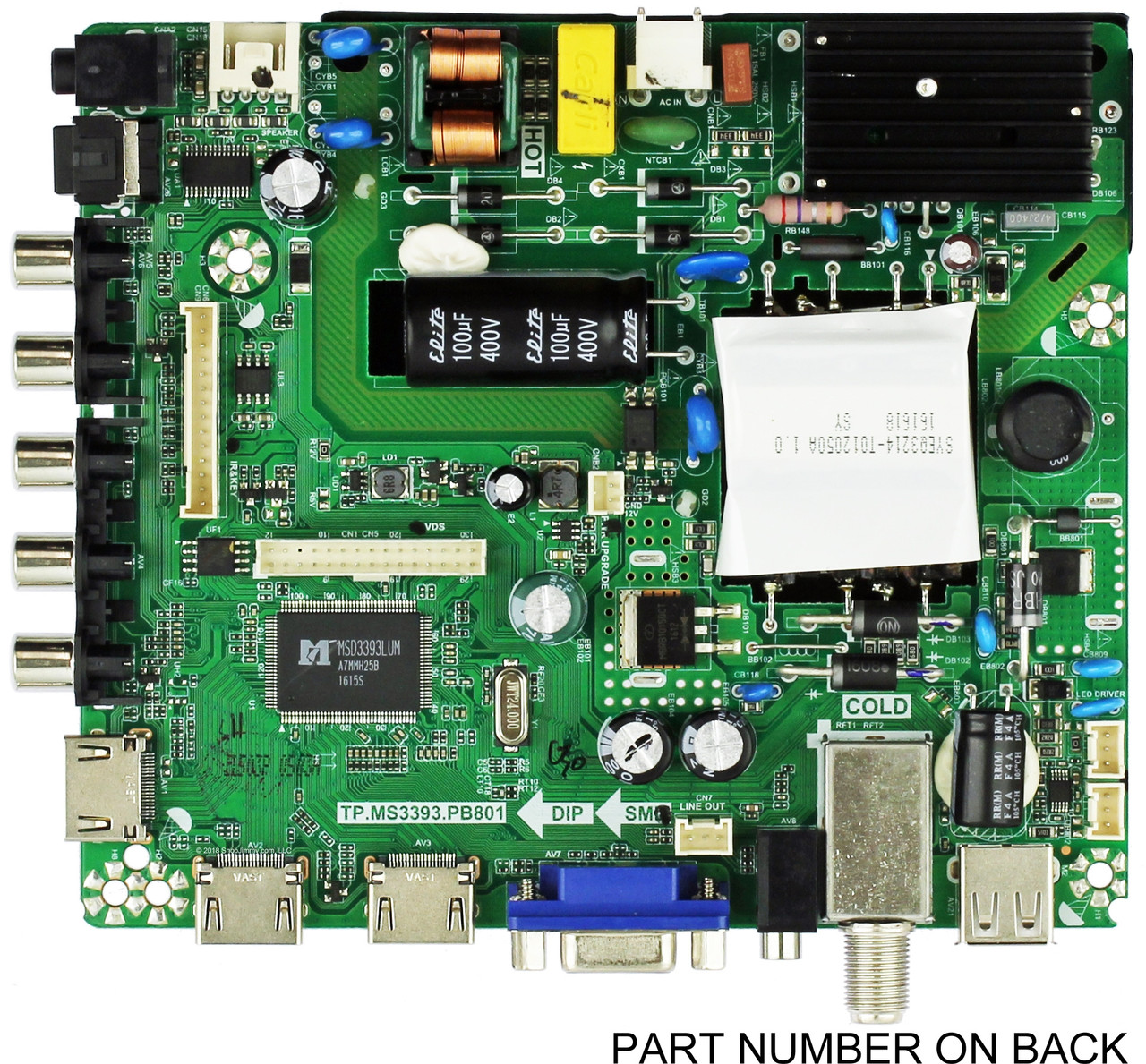Element SY16170 Main Board / Power Supply for ELEFW3916 (E6A0M Serial)