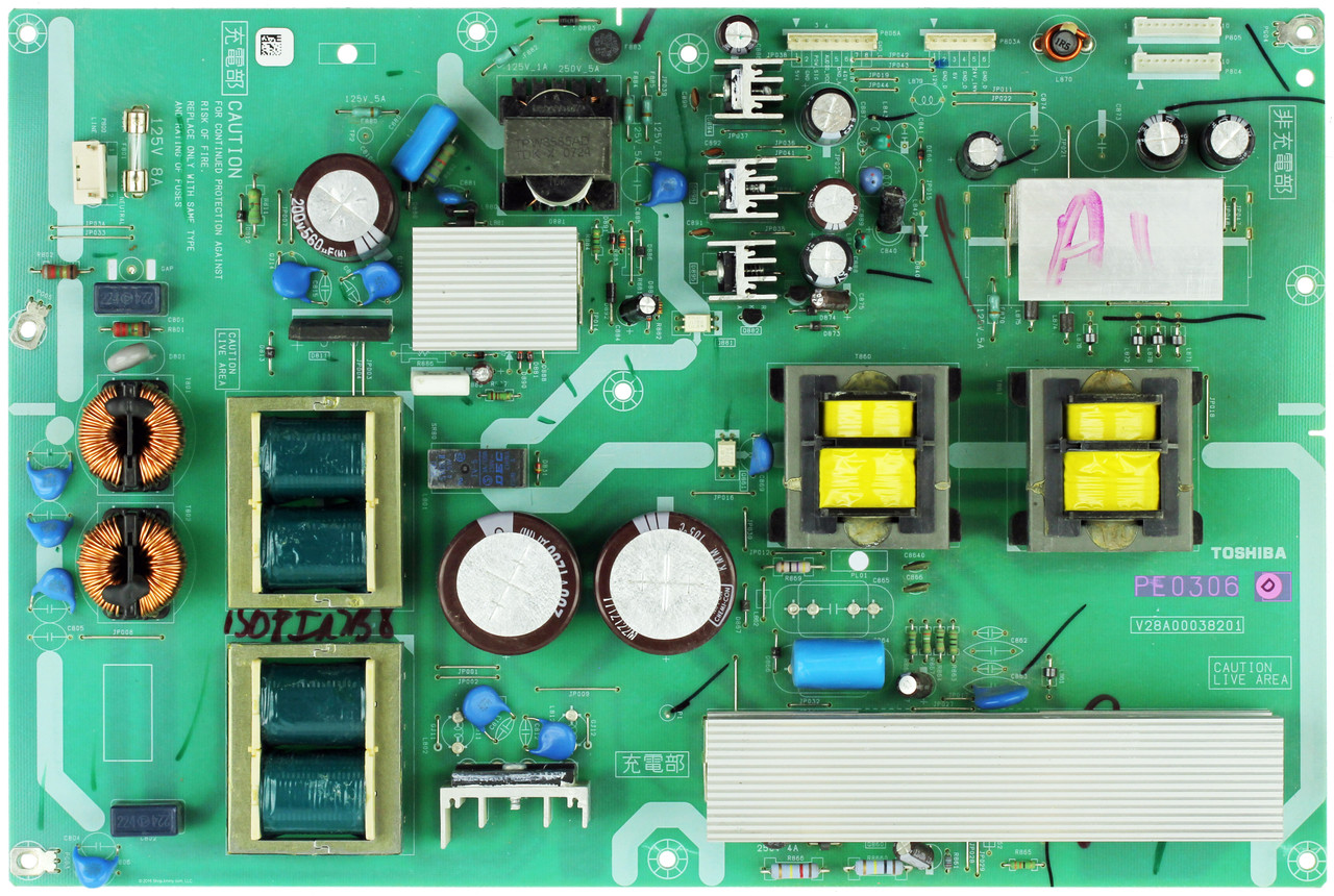 Toshiba 75006107 (PE0306D, V28A00038201) Power Supply Unit