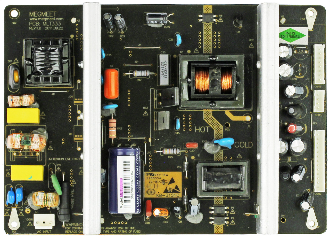 Lane Master 32\" Arcade Monitor Megmeet MLT333-B Power Supply Unit