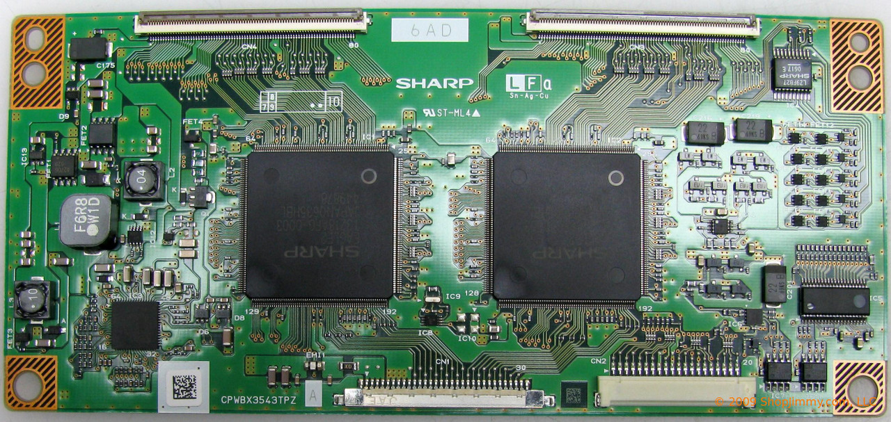Mitsubishi CPWBX3543TPZA T-Con Board