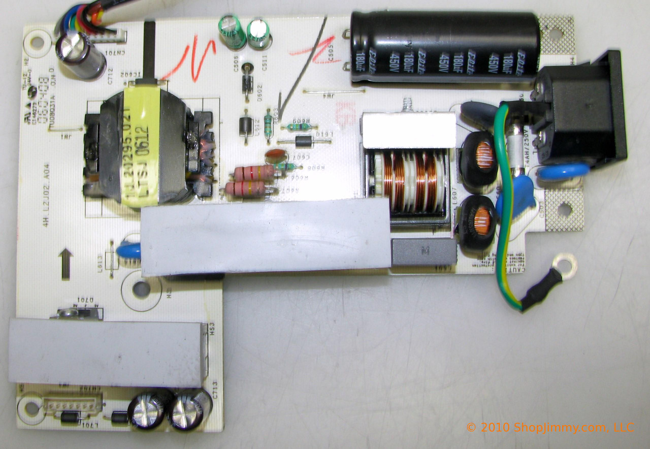 Dell 5E.L2J02.001 (4H.L2J02.A04) Power Supply for 2007WFPB