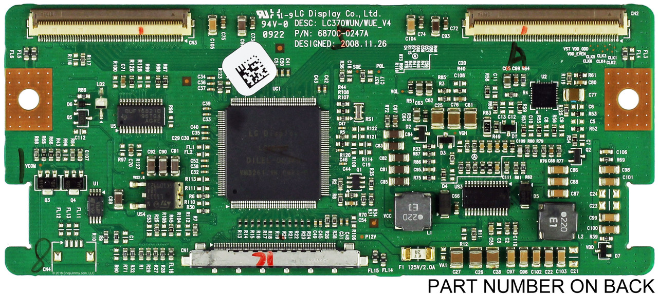 LG Philips 6871L-1584A (6870C-0247A) T-Con Board